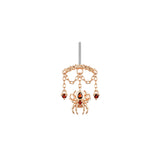 Modern Mood Bar End - Spider with Round Gemstones