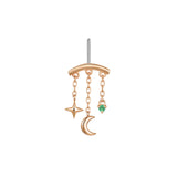 Modern Mood Cassiopeia Bar End - Faceted Gemstones