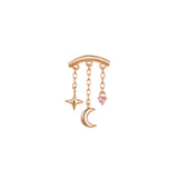 Modern Mood Cassiopeia Bar End - Faceted Gemstones