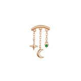 Modern Mood Cassiopeia Bar End - Faceted Gemstones