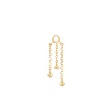 BUDDHA JEWELRY DANCING QUEEN GOLD CHARM