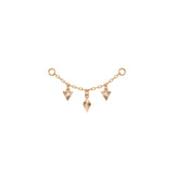 Modern Mood Dripping Ray Kite and Triangle Chain