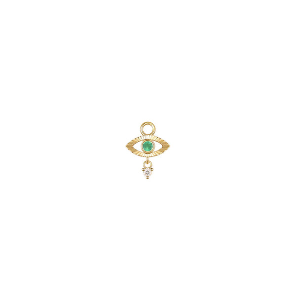 Modern Mood Evil Eye with Tear Charm