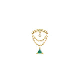 Modern Mood Bar End - Green Flow