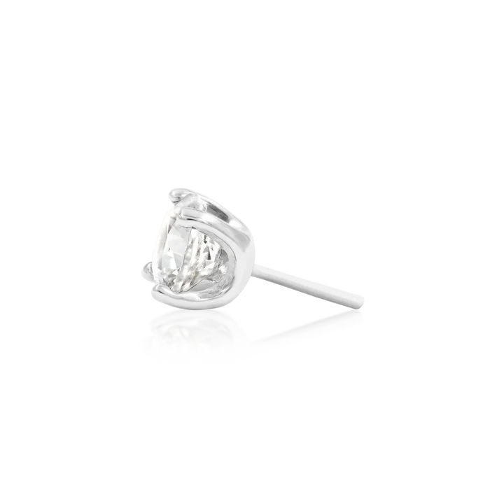 Junipurr Jewelry Higher Profile 4 Prong Set CZ