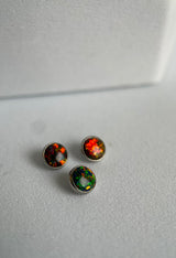 Anatometal  Threaded Bezel Set Gem End