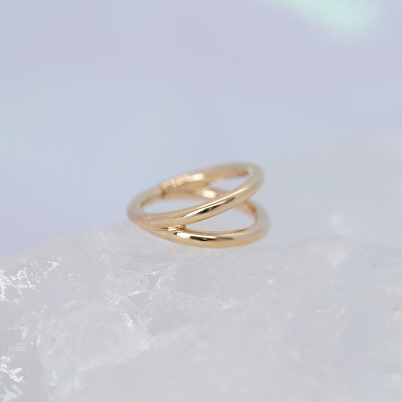 BVLA Illusion Ring (Seam Ring) - Orientation: Helix Piercing