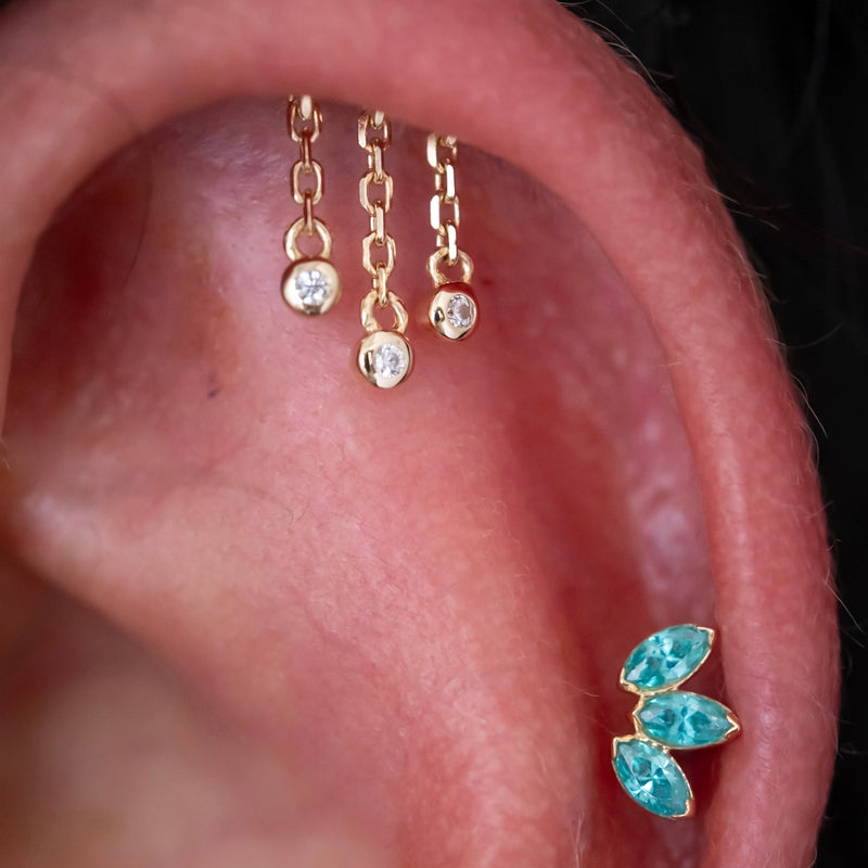 Helix / Flat / Faux Rook Piercing