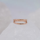 BVLA Illusion Seam Ring - Orientation: Helix Piercing