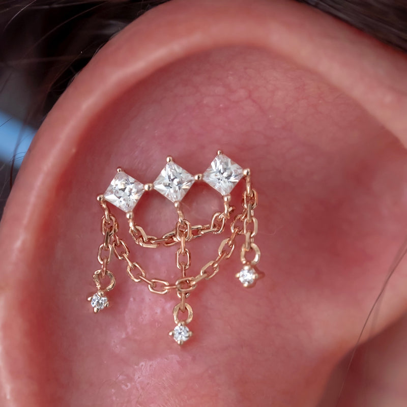 Helix / Flat / Faux Rook Piercing