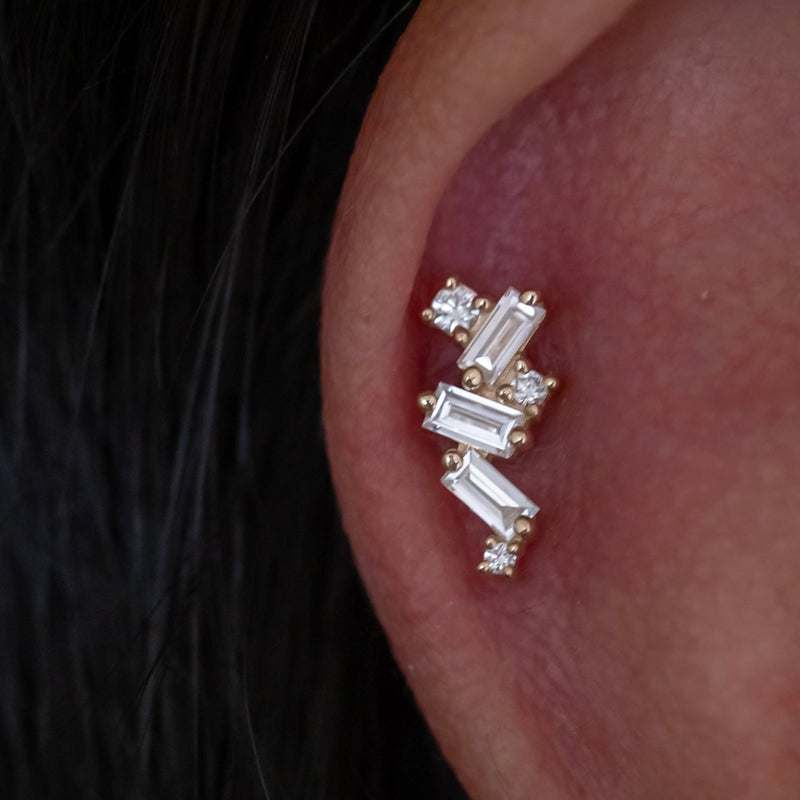 Helix / Flat / Faux Rook Piercing