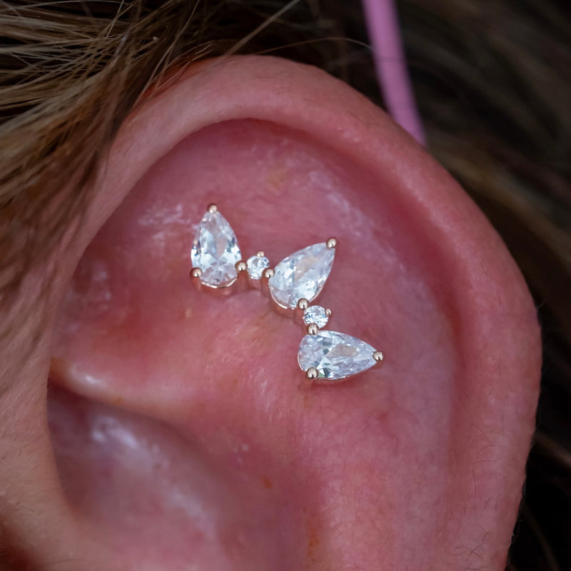 Helix / Flat / Faux Rook Piercing