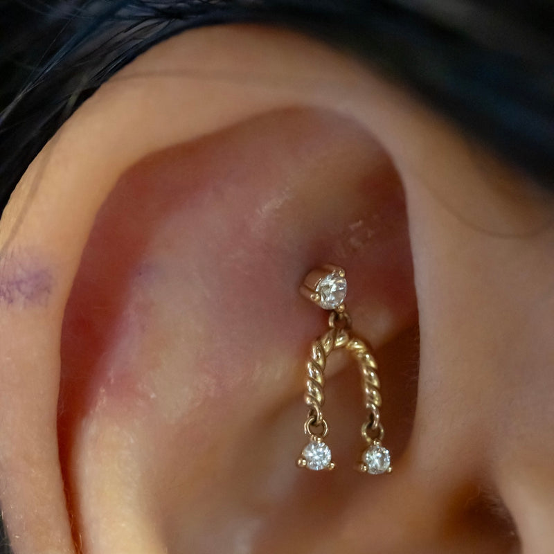 Helix / Flat / Faux Rook Piercing