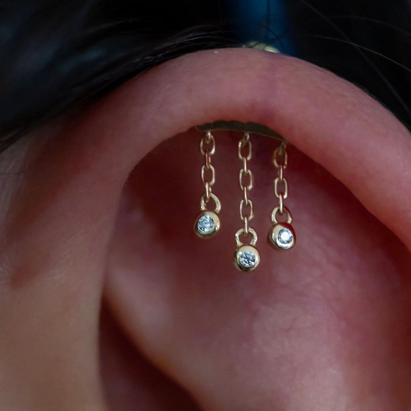 Helix / Flat / Faux Rook Piercing