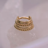 BVLA Two Toned Kaycee Hinge Ring