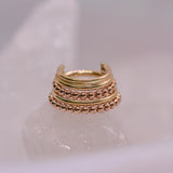 BVLA Two Toned Kaycee Hinge Ring