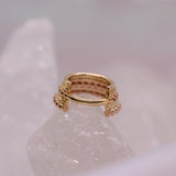 BVLA Two Toned Kaycee Hinge Ring