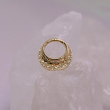 BVLA Hammered Noah Hinge Ring