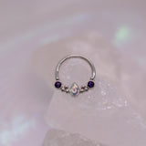 BVLA Inside Out Eden Pear Seam Ring