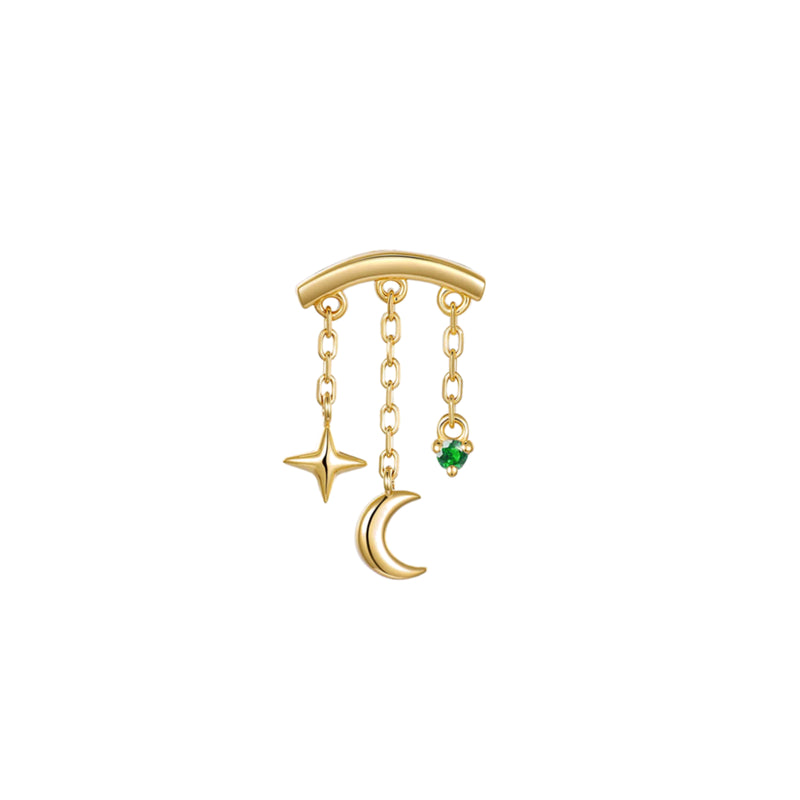 Modern Mood Cassiopeia Bar End - Faceted Gemstones