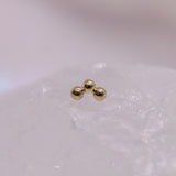 BVLA Tri Bead Arch - Threadless End