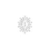 Ember Body Jewelry Oval Halo - Threadless End