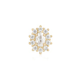 Ember Body Jewelry Oval Halo - Threadless End