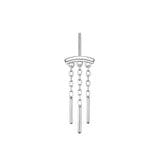 Modern Mood Bar End - Triple Wind Chime