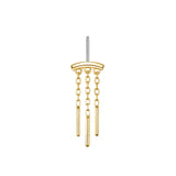 Modern Mood Bar End - Triple Wind Chime