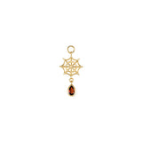 Modern Mood Web with Drip Charm