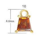 Modern Mood Limited Edition - Freeform Spessartite Garnet Charm