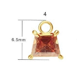 Modern Mood Limited Edition - Freeform Spessartite Garnet Charm