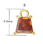 Modern Mood Limited Edition - Freeform Spessartite Garnet Charm