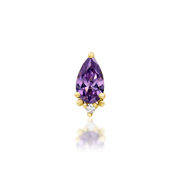 Junipurr Jewelry Gracie Amethyst