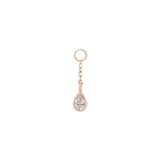 BUDDHA JEWELLERY CONCORDE CHAIN CHARM/ CUBIC ZIRCONIA