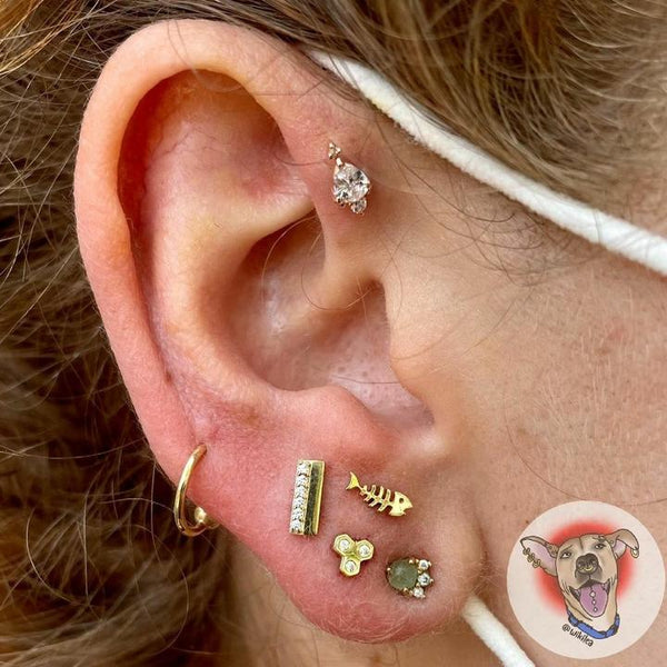 Junipurr Jewelry Fishbone