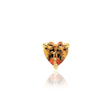 Junipurr Jewelry Dark Champagne Heart